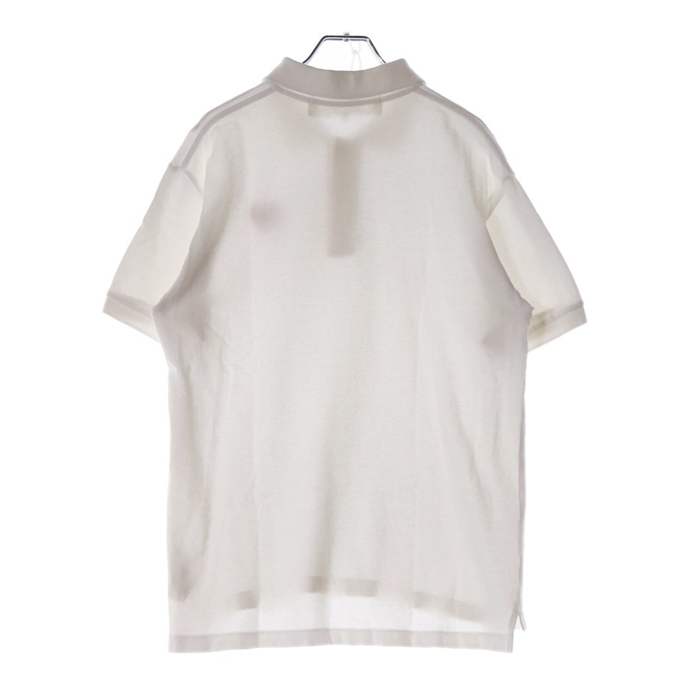 PLAY COMME des GARCONS(プレイコムデギャルソン) Red Heart Polo Shirt レッドハート ポロシャツ カットソー ホワイト AZ-T006