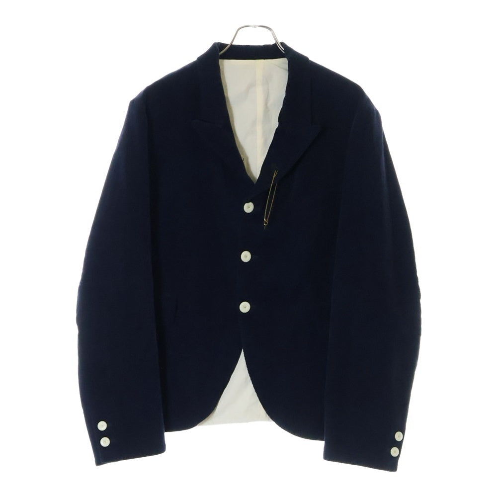 URU(ウル) 17AW コットンテーラードジャケット ネイビー 17FUJ09
