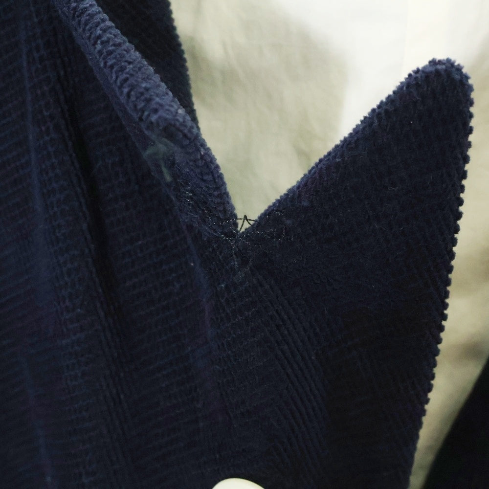 URU(ウル) 17AW コットンテーラードジャケット ネイビー 17FUJ09