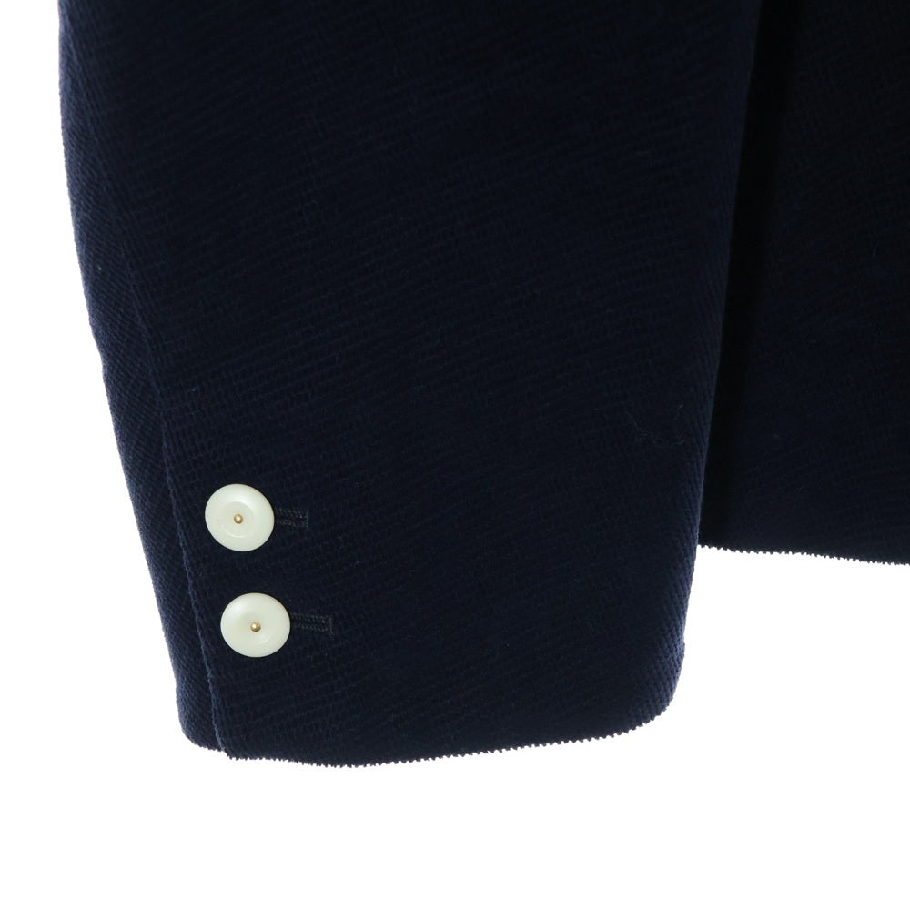 URU(ウル) 17AW コットンテーラードジャケット ネイビー 17FUJ09