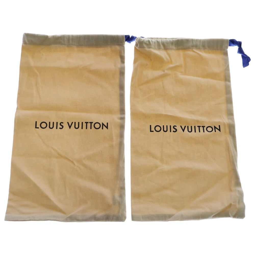 LOUIS VUITTON(ルイヴィトン) 22SS タイムアウトライン クリアアッパー レザー ローカットスニーカー ホワイト×ゴールド 1A9PZU