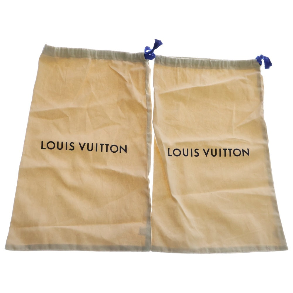 LOUIS VUITTON(ルイヴィトン) ランアウェイライン レザー ローカットスニーカー ブラック/ブラウン 1AAP3D