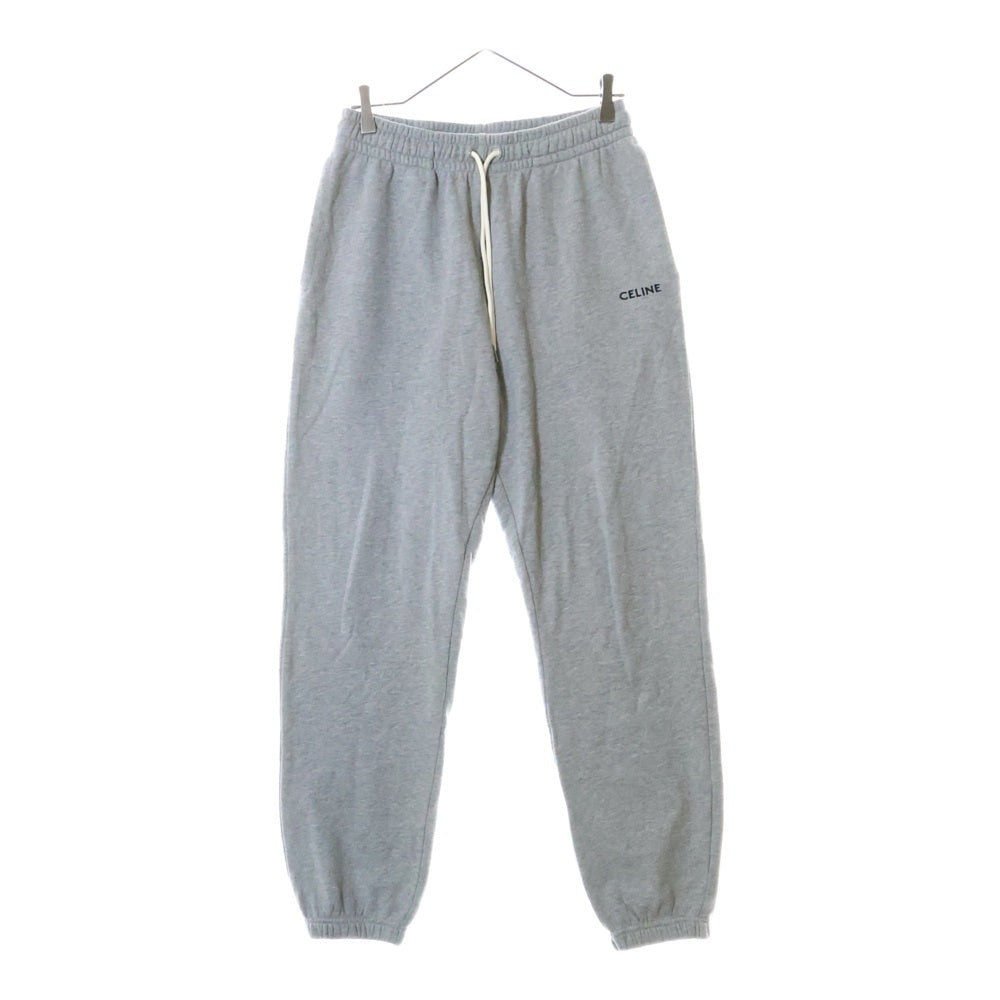CELINE(セリーヌ) Embroidered Sweat Jogger Pants エンブロイダリー スウェットジョガーパンツ グレー 2Z062052H