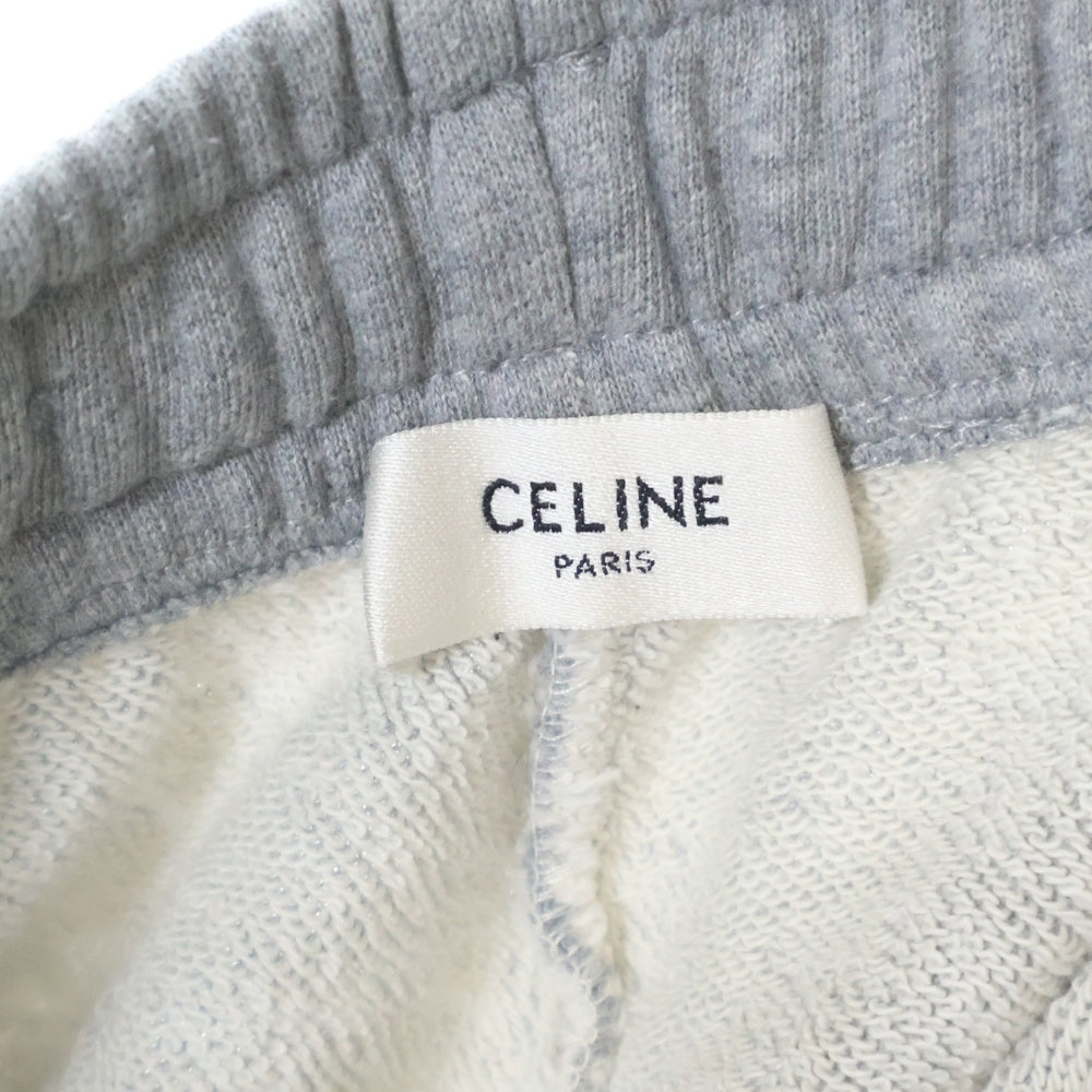 CELINE(セリーヌ) Embroidered Sweat Jogger Pants エンブロイダリー スウェットジョガーパンツ グレー 2Z062052H