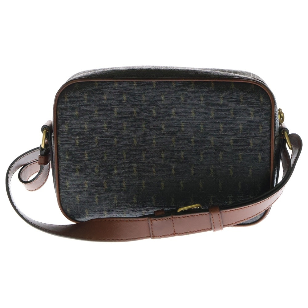 SAINT LAURENT PARIS(サンローランパリ) SAC CAMERA BAG サック カメラバッグ ショルダーバッグ PVCコーティング ブラウン 669957