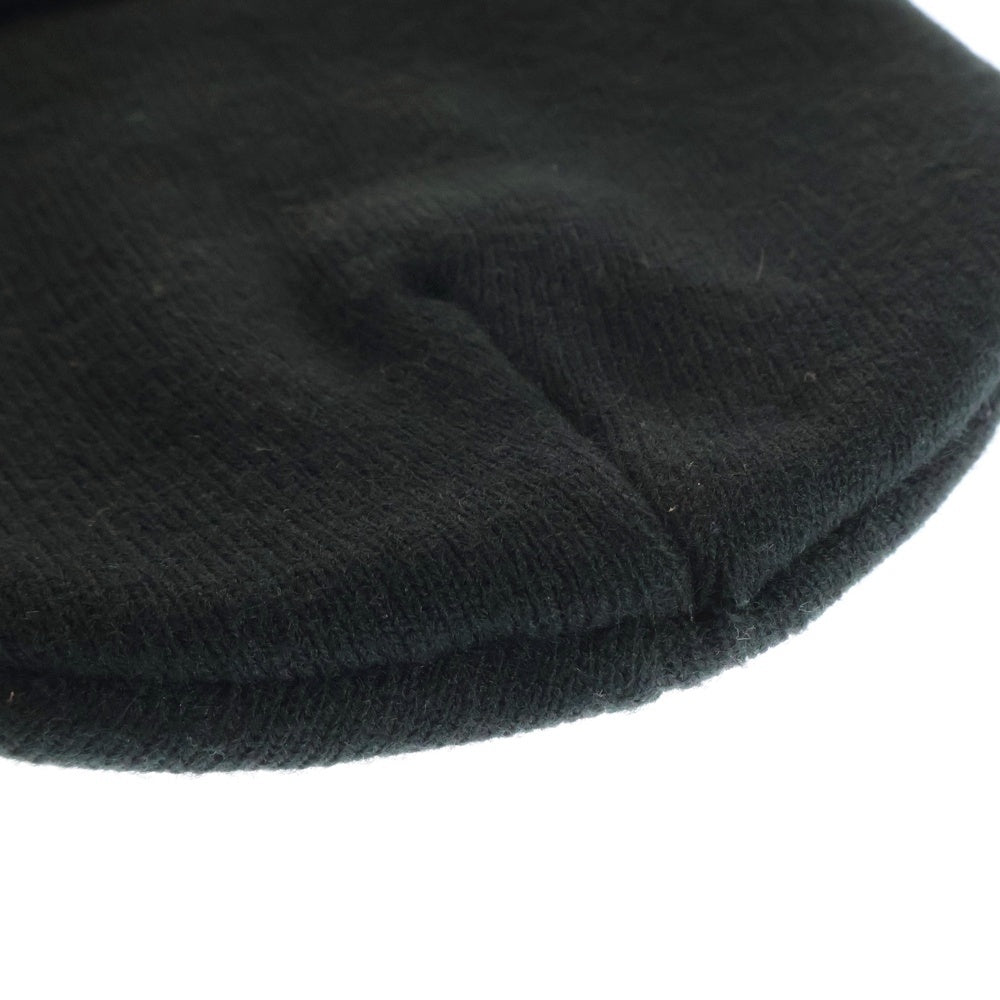 CHROME HEARTS(クロムハーツ) ×MATTY BOY PPO WOOL WATCH CAP マッティボーイ チョンパー刺繍ニットキャップ ビーニー ニット帽 ブラック