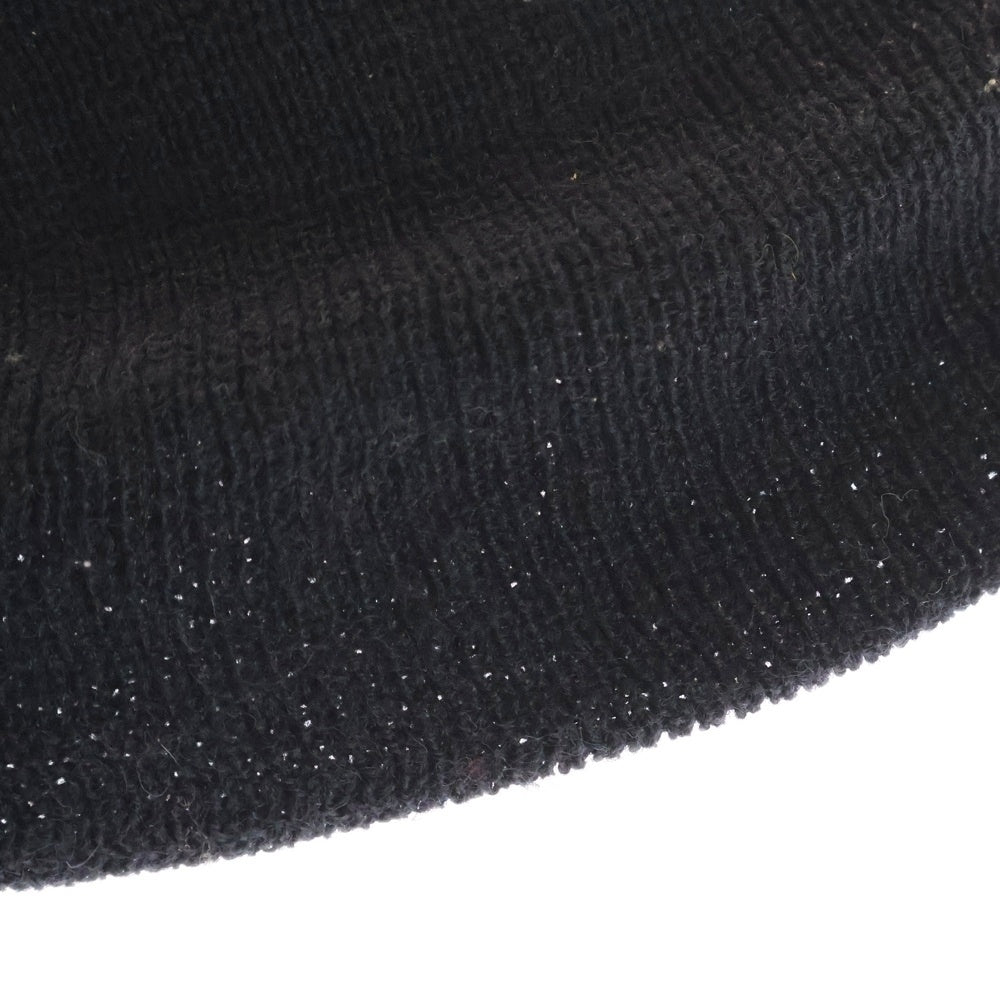 CHROME HEARTS(クロムハーツ) WOOL WATCH CAP CH刺繍 ウールワッチキャップ ビーニー ブラック