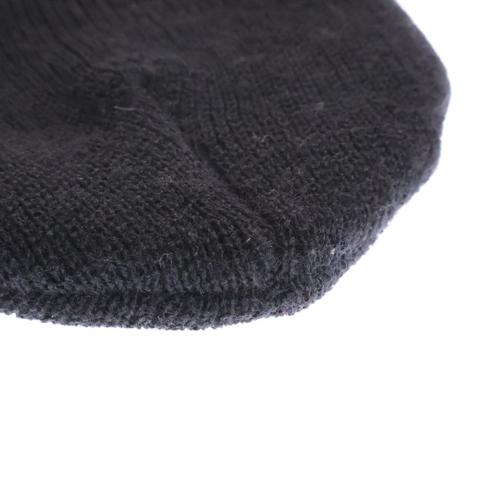 CHROME HEARTS(クロムハーツ) WOOL WATCH CAP CH刺繍 ウールワッチキャップ ビーニー ブラック