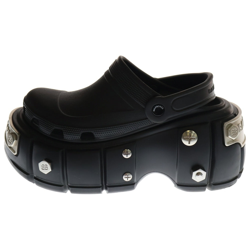 BALENCIAGA(バレンシアガ) 22SS ×CROCS HARDCROCS ×クロックス ハードクロックス ミュール サンダル ブラック 687398