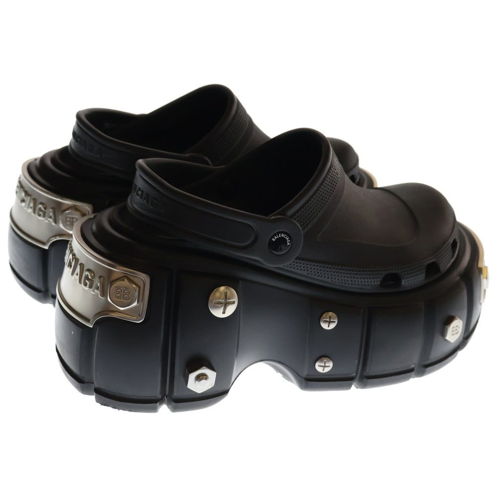 BALENCIAGA(バレンシアガ) 22SS ×CROCS HARDCROCS ×クロックス ハードクロックス ミュール サンダル ブラック 687398