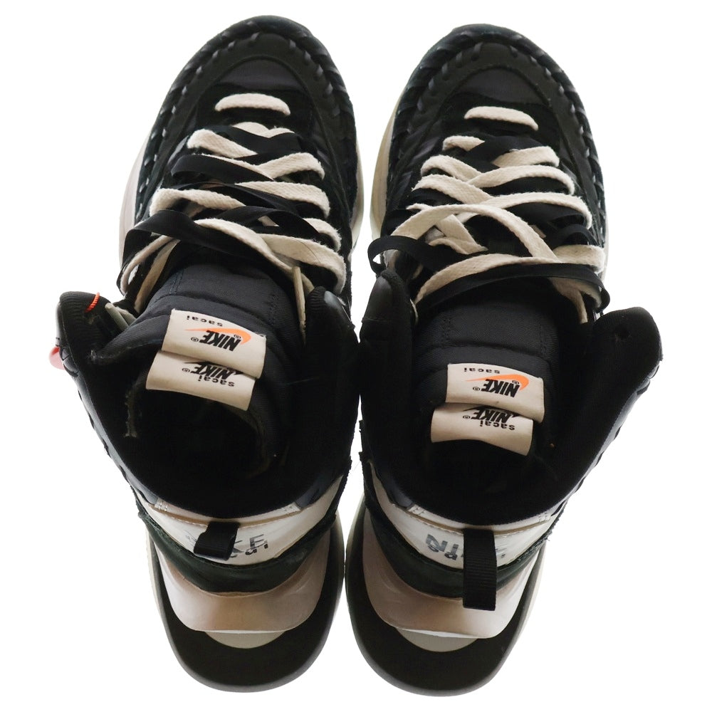 NIKE(ナイキ) ×sacai ×Jean Paul Gaultier LD VAPOR WAFFLE MIX DH9186-001 サカイ ジャンポールゴルチエ LDヴェイパーワッフルミックス ハイカットスニーカー US9.5/27.5cm