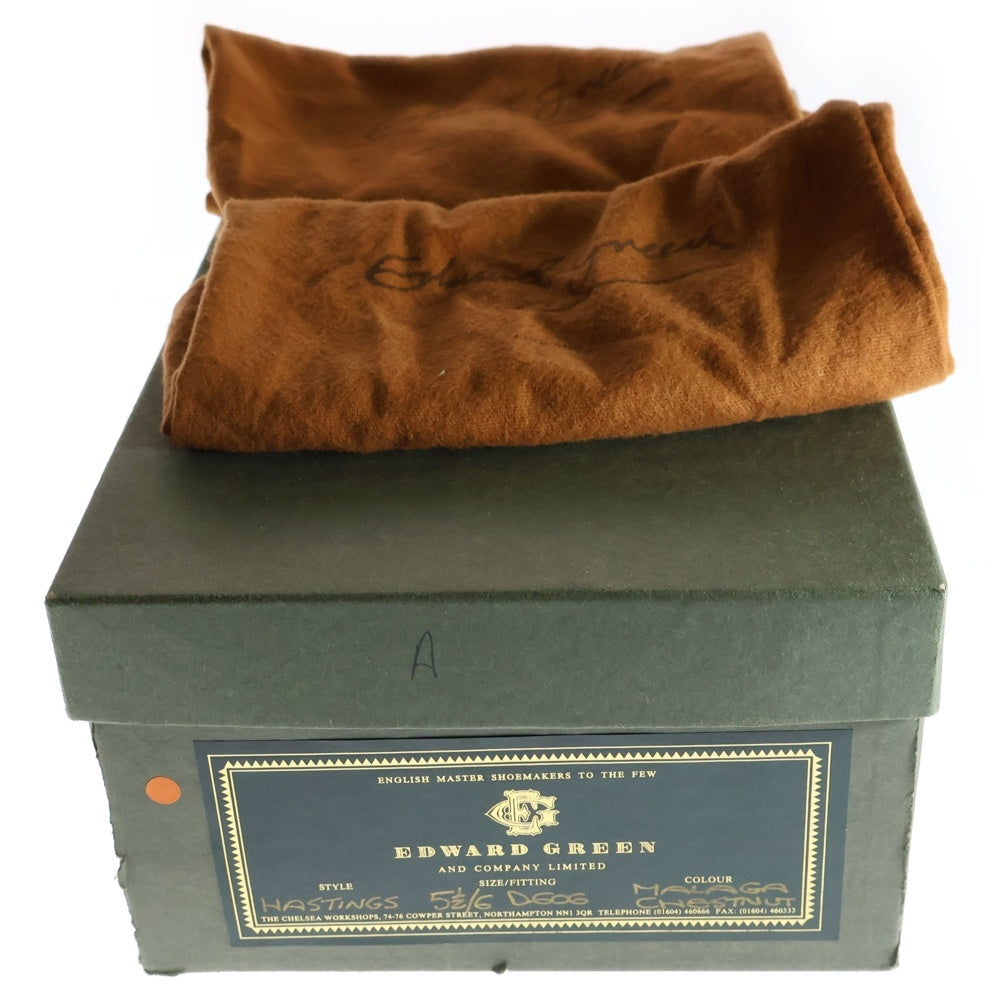 EDWARD GREEN(エドワードグリーン) HASTINGS 16D606 ローカットレザーシューズ ブラウン