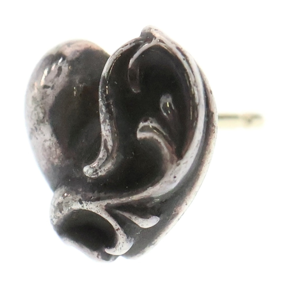 CHROME HEARTS(クロムハーツ) STUD HEART ハート スタッドピアス シルバー BCA112