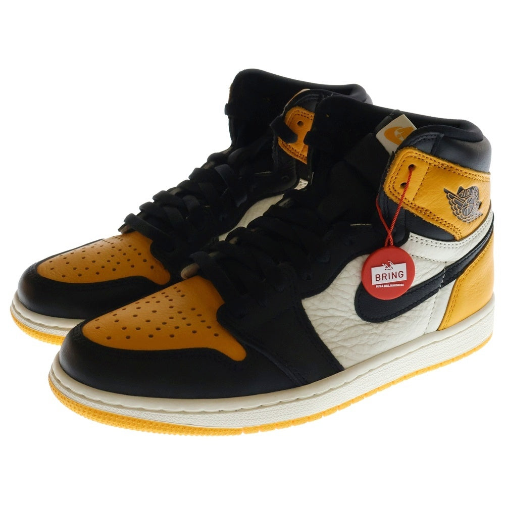 NIKE(ナイキ) AIR JORDAN 1 RETRO HIGH OG Taxi 555088-711 エアジョーダン 1 レトロ タクシー ハイカットスニーカー シューズ イエロー/ブラック US8/26cm