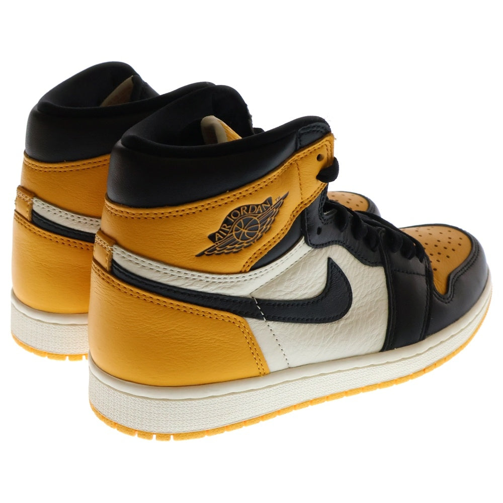 NIKE(ナイキ) AIR JORDAN 1 RETRO HIGH OG Taxi 555088-711 エアジョーダン 1 レトロ タクシー ハイカットスニーカー シューズ イエロー/ブラック US8/26cm