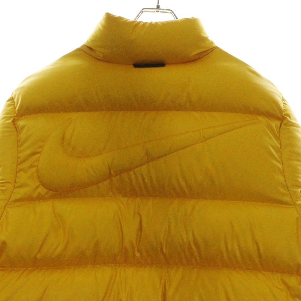 NIKE(ナイキ) ×NOCTA PUFFER JACKET ノクタ ロゴプリントデザインナイロンジップアップパファージャケット ダウン イエロー DA3997-739