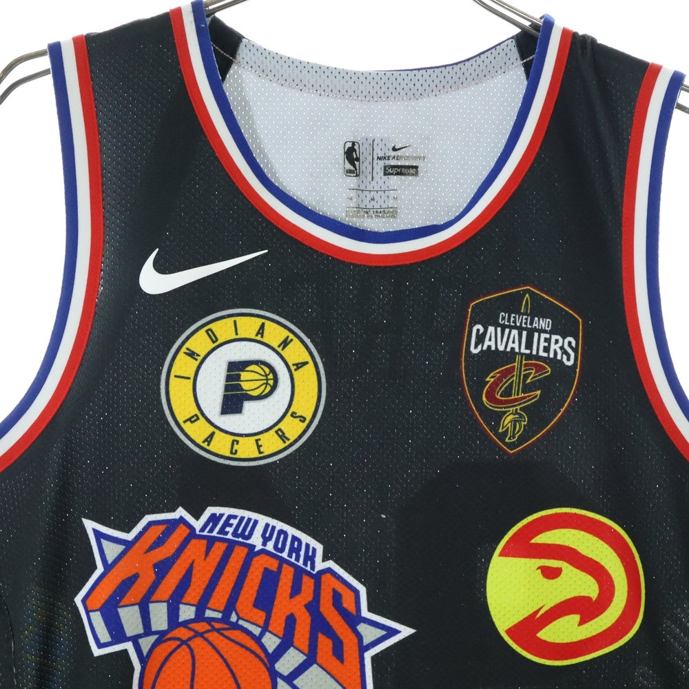 NIKE(ナイキ) 18SS ×NBA Teams Authentic Jersey AQ4227-010 ナイキ NBAメッシュタンクトップ ブラック