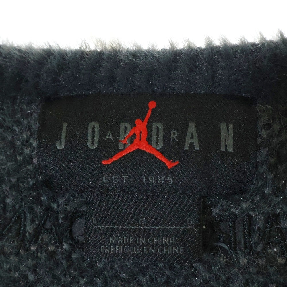 NIKE(ナイキ) AIR JDN CARDIGAN エアジョーダン カーディガン ニットウェア ブラック/グレー FV7426-070