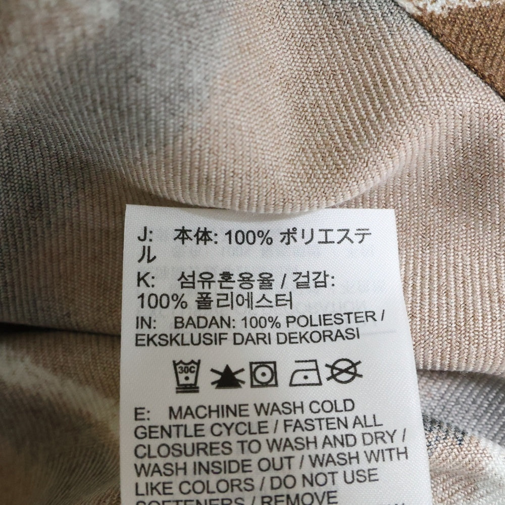 NIKE(ナイキ) ジョーダンブランド プレイド フランネル トップ 長袖シャツ ブラウン調 FZ8759-223