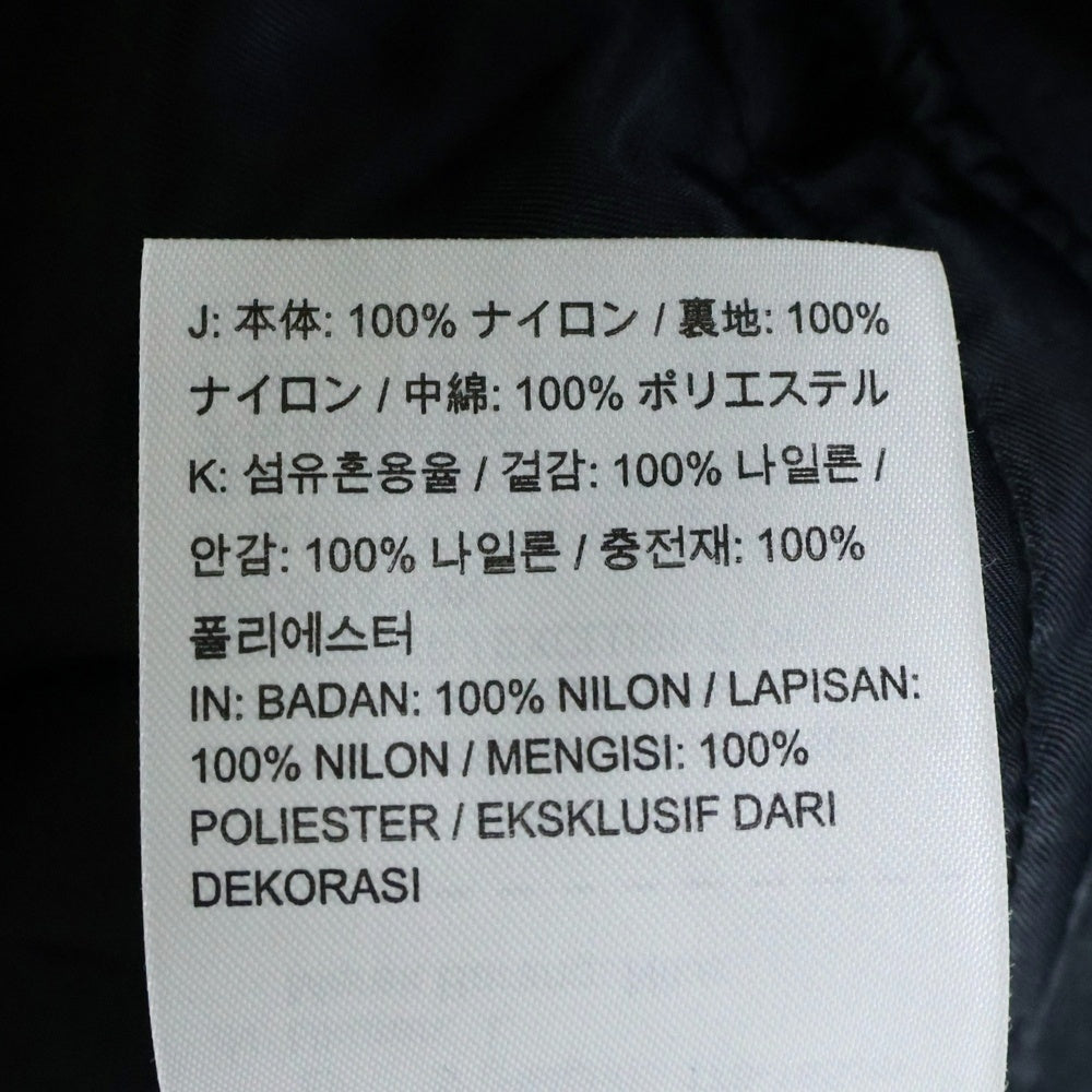 NIKE(ナイキ) 18SS×NBA Teams Warm-Up Jacket ナイキ エヌビーエー ロゴエンブロイダリー ウォームアップ スタジアムジャケット ブラック AO3631-010