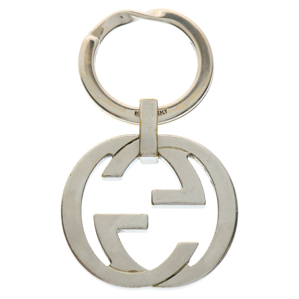 GUCCI(グッチ) GGインターロッキング キーリング シルバー