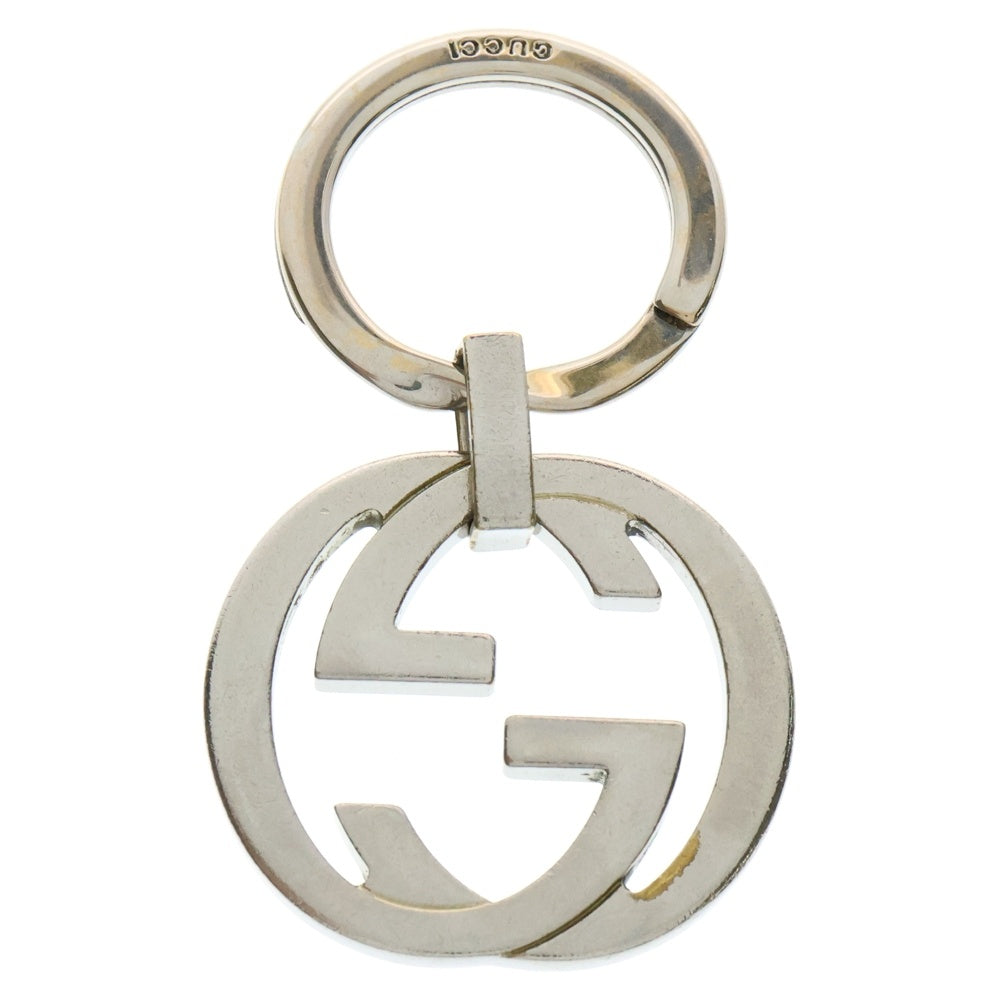 GUCCI(グッチ) GGインターロッキング キーリング シルバー