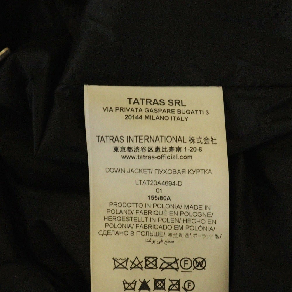 TATRAS(タトラス) POLITEMA ポリテアマ ダウンコート ブラック LTAT20A4694-D レディース