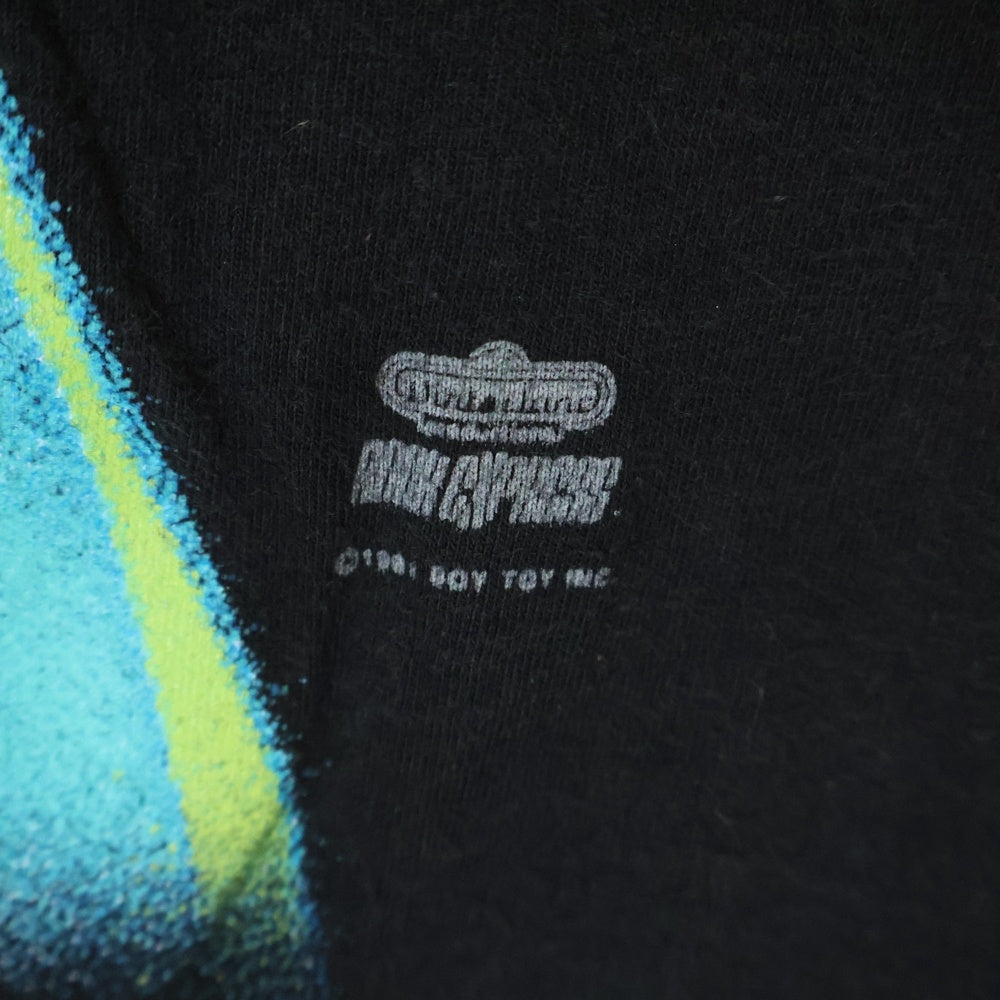 VINTAGE(ヴィンテージ) 90's MADONNA SEX BACK BACK STAGE PASS マンドンナ オーバープリント半袖Tシャツ カットソー ブラック