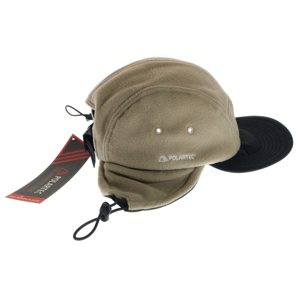 SUPREME(シュプリーム) 24AW Polartec Earflap Camp Cap ポーラテックフリースキャップ 帽子 ベージュ