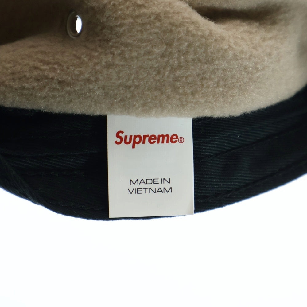 SUPREME(シュプリーム) 24AW Polartec Earflap Camp Cap ポーラテックフリースキャップ 帽子 ベージュ
