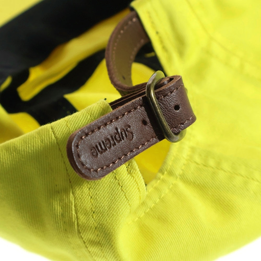 SUPREME(シュプリーム) 24AW Washed Chino Twill Camp Cap ウォッシュド チノキャンプキャップ 帽子 イエロー
