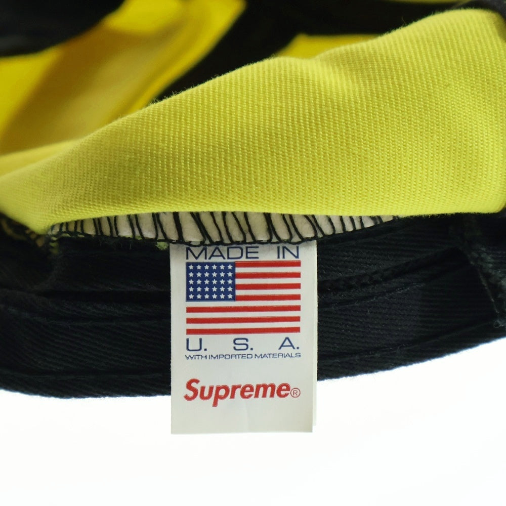 SUPREME(シュプリーム) 24AW Washed Chino Twill Camp Cap ウォッシュド チノキャンプキャップ 帽子 イエロー