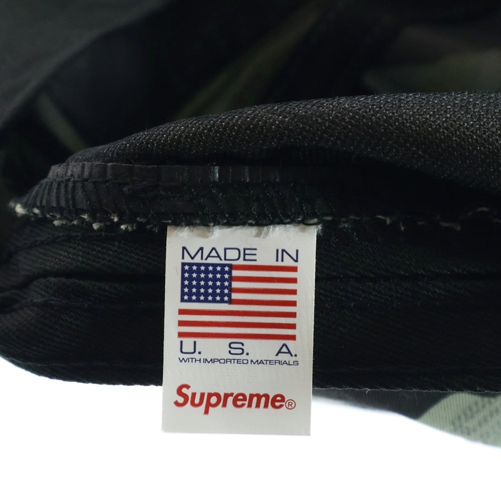 SUPREME(シュプリーム) 24AW Reflective Jacquard Camp Cap リフレクティブジャガードキャンプキャップ 帽子 グレー