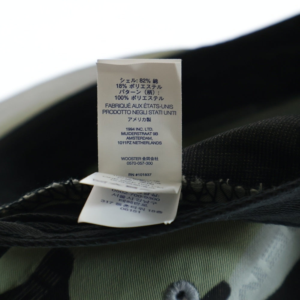 SUPREME(シュプリーム) 24AW Reflective Jacquard Camp Cap リフレクティブジャガードキャンプキャップ 帽子 グレー