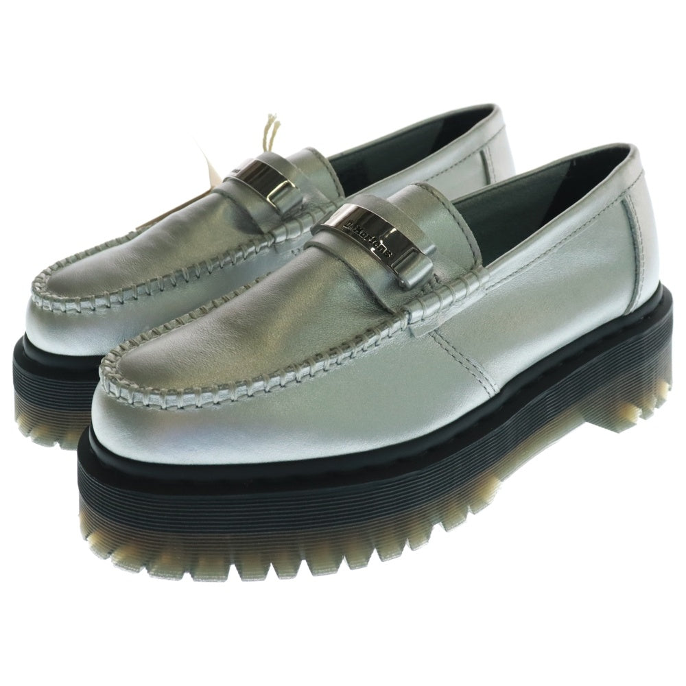 Dr.Martens(ドクターマーチン) Penton 2 Quad Loafer ペントン2 クアッドローファー シューズ シルバー 31923040