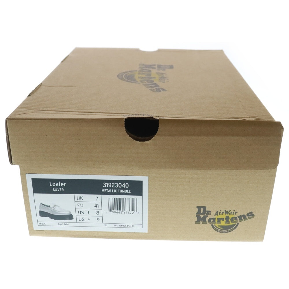 Dr.Martens(ドクターマーチン) Penton 2 Quad Loafer ペントン2 クアッドローファー シューズ シルバー 31923040