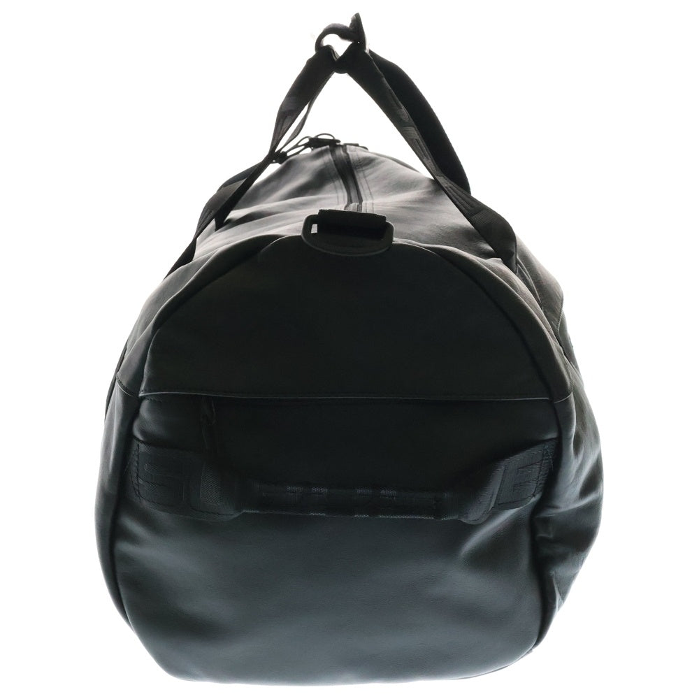 SUPREME(シュプリーム) 24AW Leather Duffle Bag レザー ダッフル ボストン ラージ バッグ ブラック