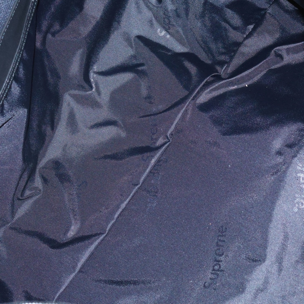 SUPREME(シュプリーム) 24AW Leather Duffle Bag レザー ダッフル ボストン ラージ バッグ ブラック