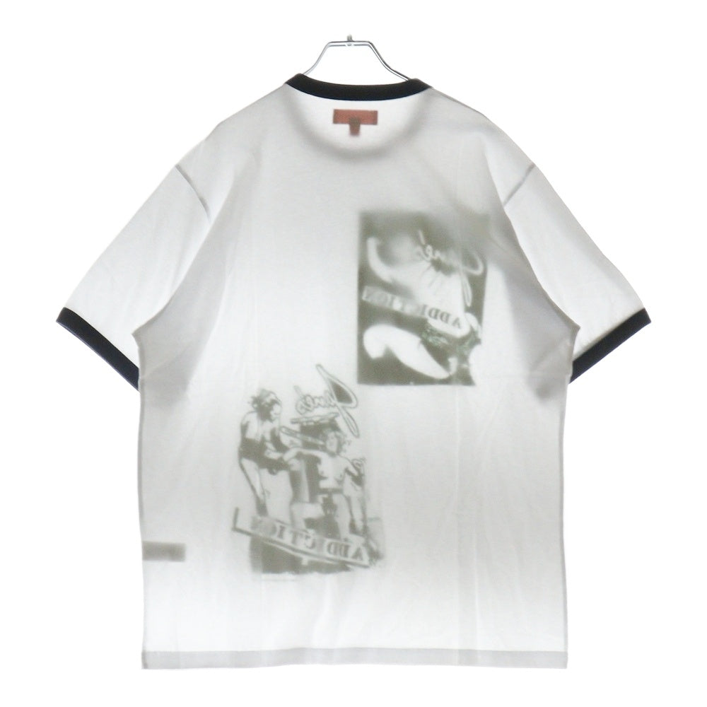 SUPREME(シュプリーム) 24AW Jane's Addiction Ringer Tee ジョーンズアディクション リンガー半袖Tシャツ カットソー ホワイト
