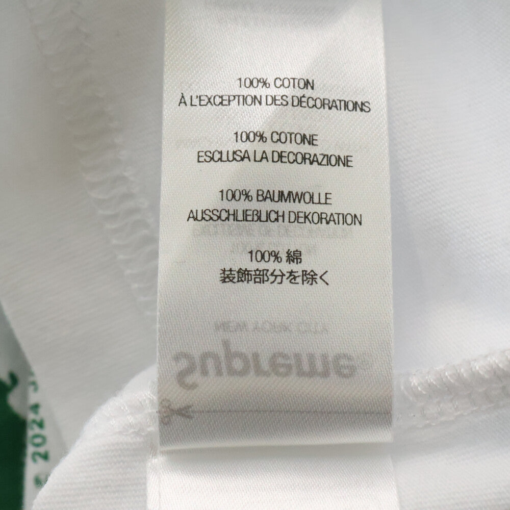 SUPREME(シュプリーム) 24AW Jane's Addiction Ringer Tee ジョーンズアディクション リンガー半袖Tシャツ カットソー ホワイト