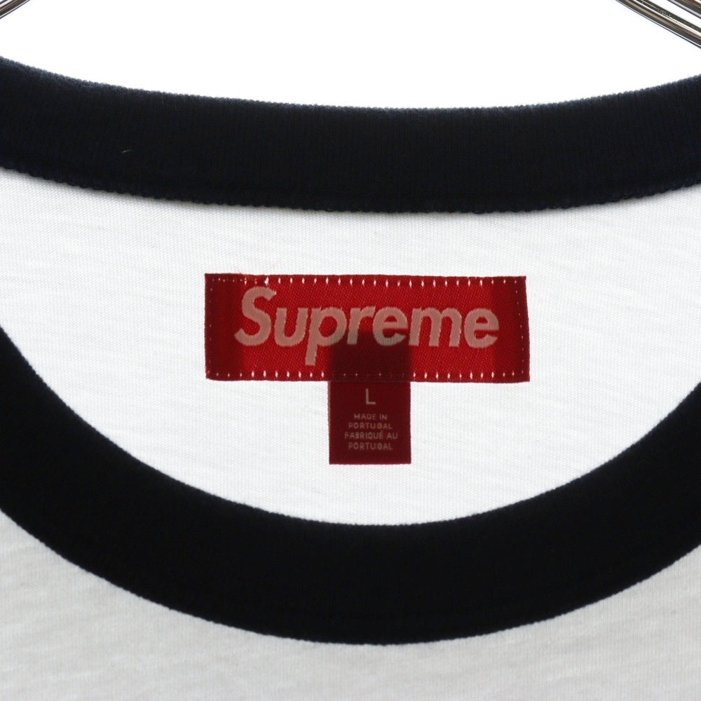 SUPREME(シュプリーム) 24AW Jane's Addiction Ringer Tee ジョーンズアディクション リンガー半袖Tシャツ カットソー ホワイト