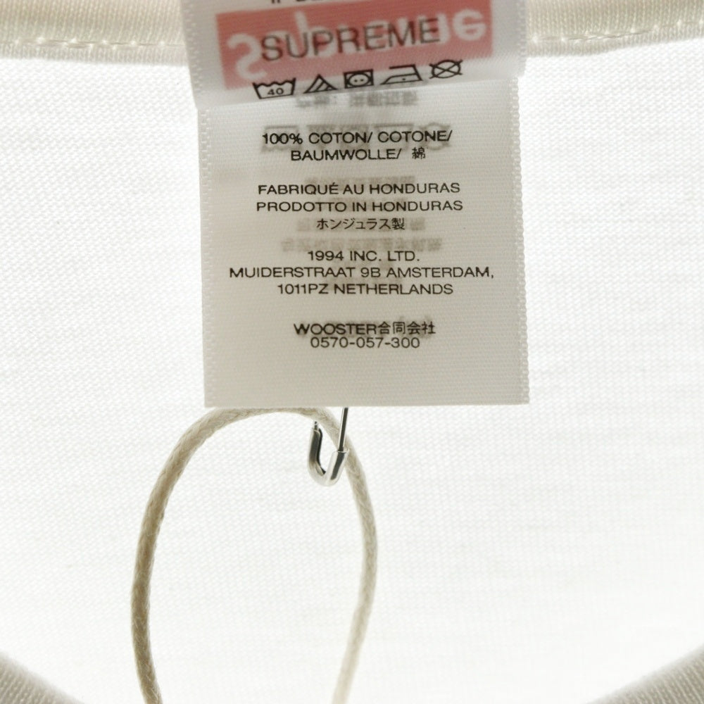 SUPREME(シュプリーム) 25SS Marithe + Francois Girbaud Tee マリテ + フランソワ ジルボー プリント半袖Tシャツ カットソーホワイト