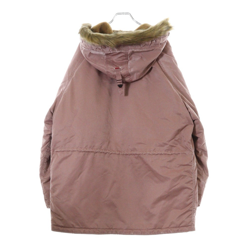 SUPREME(シュプリーム) 24AW Washed Flight Satin N-38 Parka ウォッシュドフライトサテンブルゾン アウター ピンク