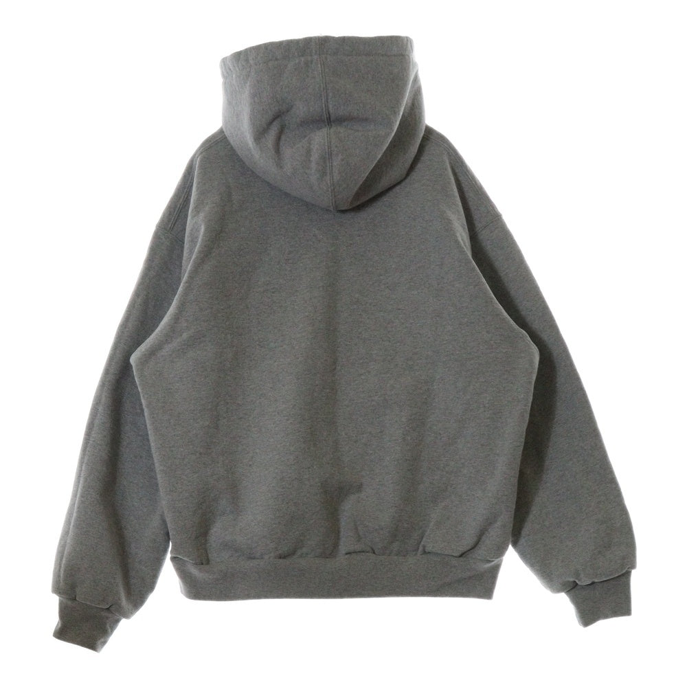 SUPREME(シュプリーム) 24AW Arc Thermal Zip Up Hooded Sweatshirt アーチロゴ サーマルジップフーディー パーカー グレー