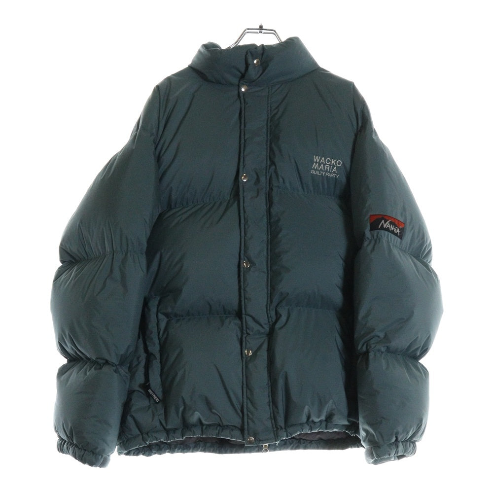 WACKO MARIA(ワコマリア) 24AW × NANGA DOWN JACKET TYPE-1 ナンガ ダウンジャケット TYPE-1 ブルーグレー