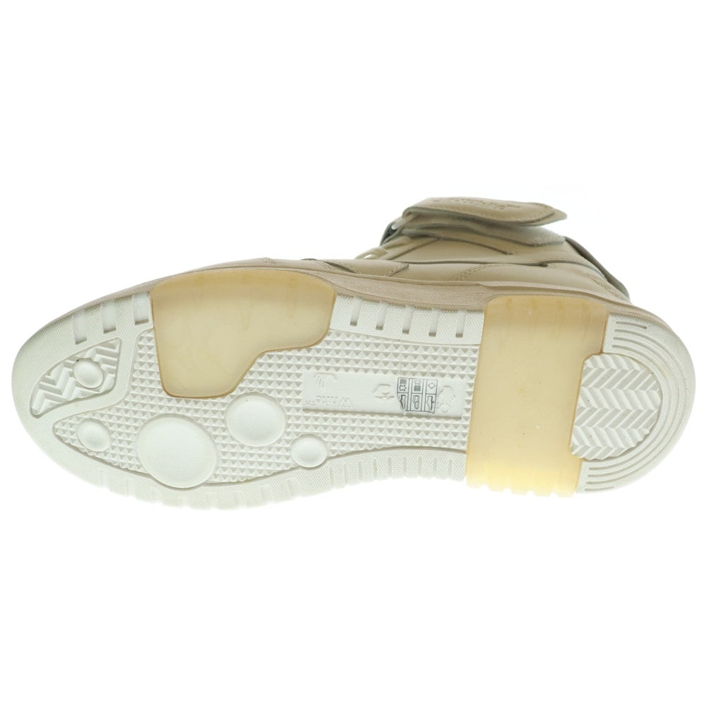 OFF-WHITE(オフホワイト) Out Of Office Leather HighTop Sneaker アウトオブオフィス レザーハイトップスニーカー ハイカット ホワイト 43 OMIA259C99LEA0010101