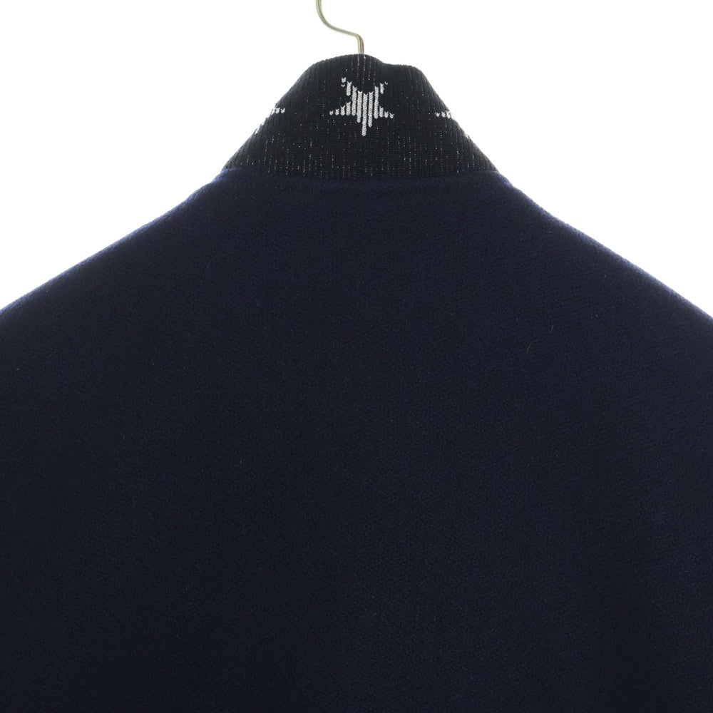 SAINT LAURENT PARIS(サンローランパリ) TEDDY JACKET スタージャガード ネック テディ スタジャン ジャケット ブラック 455208 Y180W