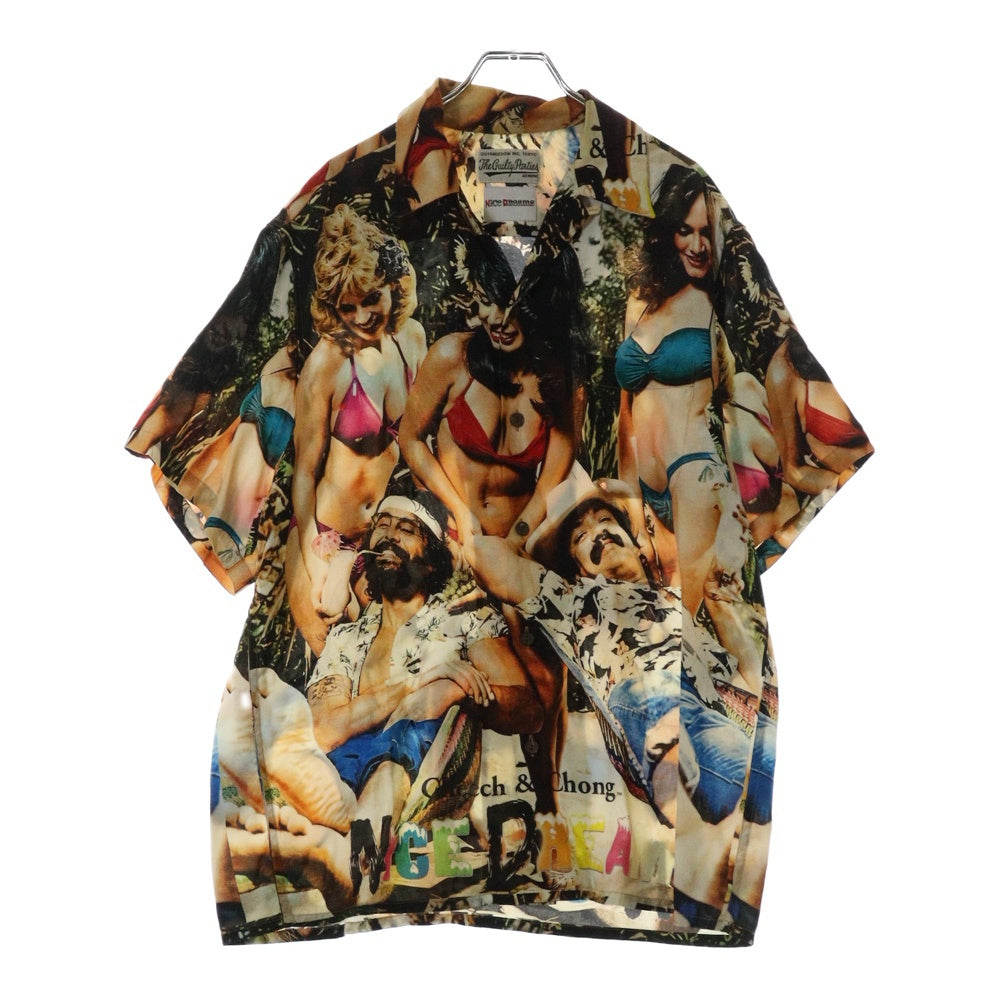 WACKO MARIA(ワコマリア) 21SS Nice Dream Hawaiian Shirt ナイスドリームス ハワイアンシャツ 半袖シャツ 総柄 マルチ