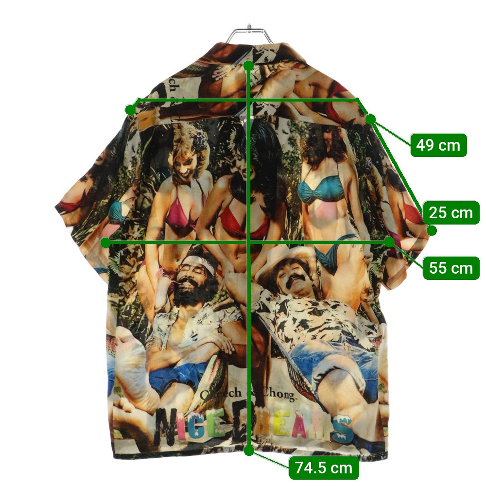 WACKO MARIA(ワコマリア) 21SS Nice Dream Hawaiian Shirt ナイスドリームス ハワイアンシャツ 半袖シャツ 総柄 マルチ