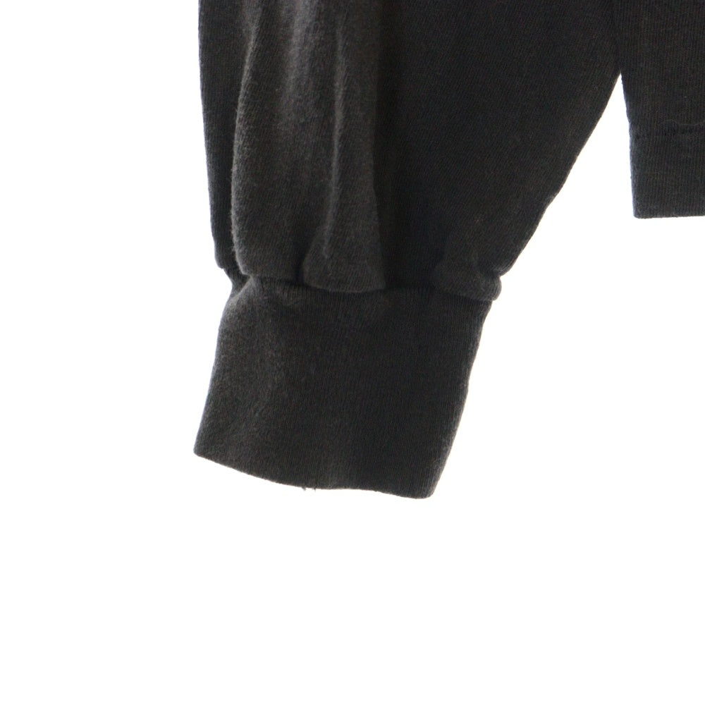 SAINT MICHAEL(セントマイケル) 24AW LS TEE LOVE ヴィンテージ加工 LOVE プリントクルーネック 長袖Tシャツ グレー SM-YS1-0000-014
